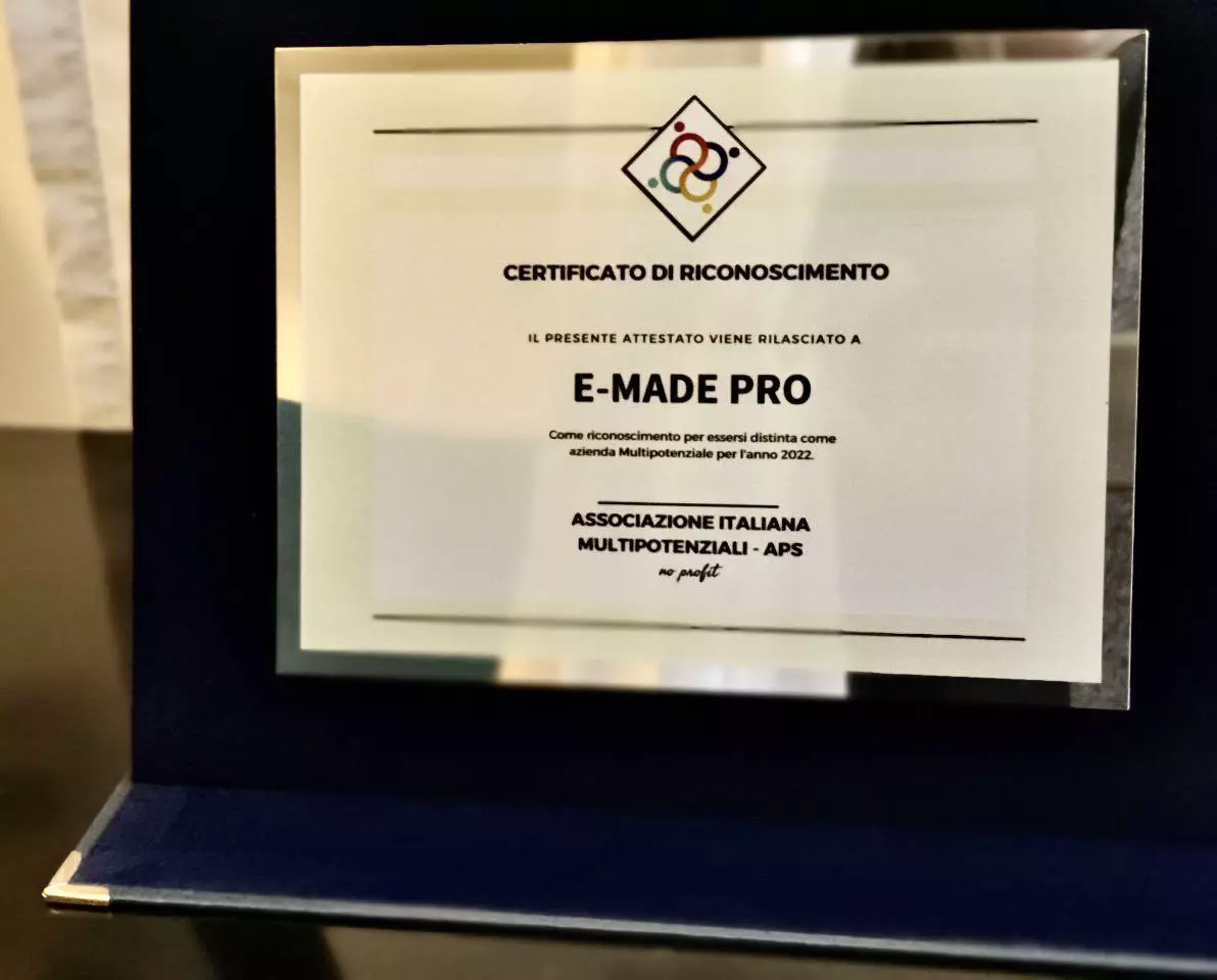 premiazione E-made pro